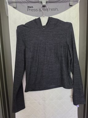 Victoria's Secret Charcoal Gray Hooded Pullover